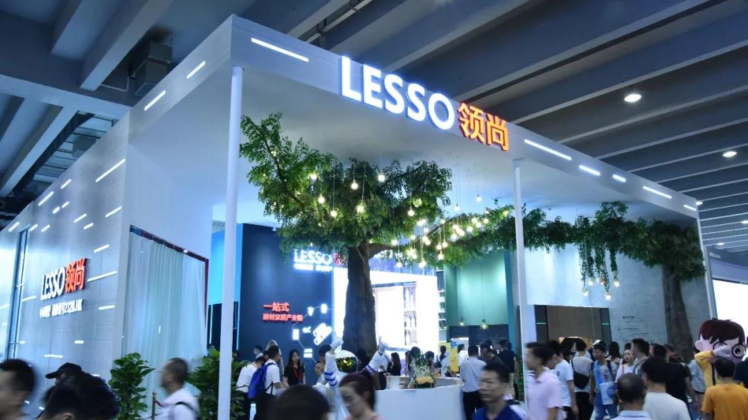 完美收官，LESSO領(lǐng)尚用智能、藝術(shù)點(diǎn)亮廣州建博會(huì)